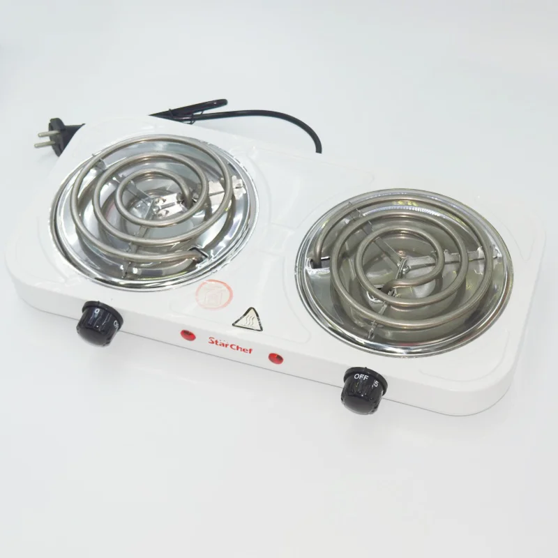 Manufacturers direct sales of high quality portable electric heating board 110V/240V double burner camping stove