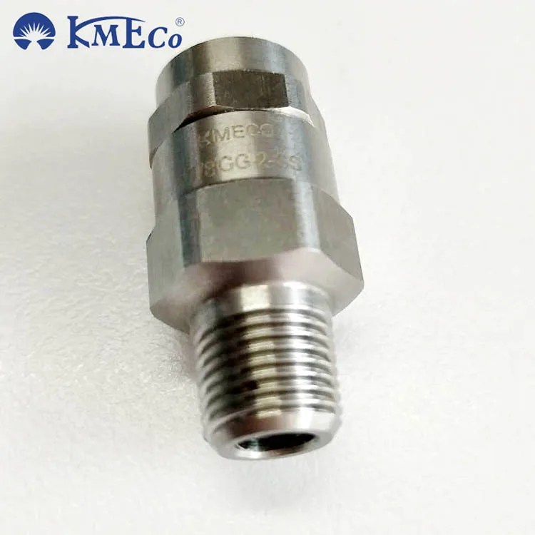 KMECO G GG-W  Stainless steel  3/8 Wide Angle full cone  Male Solid Cone Spray nozzle