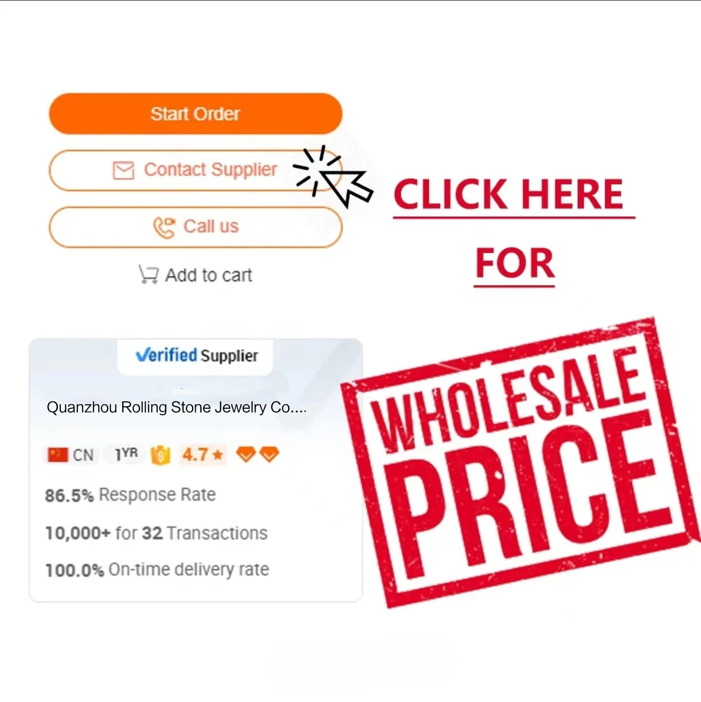 Custom Stainless Steel 18K Necklace Bracelet Earrings Ring Pendant Sets Fine Jewelry Wholesale Price Exclusive link