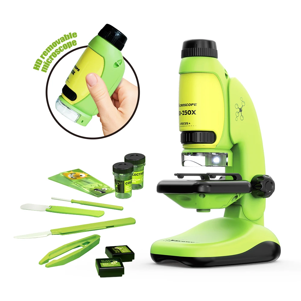 Science Experiment Kit can used to observe Animals Growth Life Cycle Early Education Kids Handheld Portable Pocket Microscope