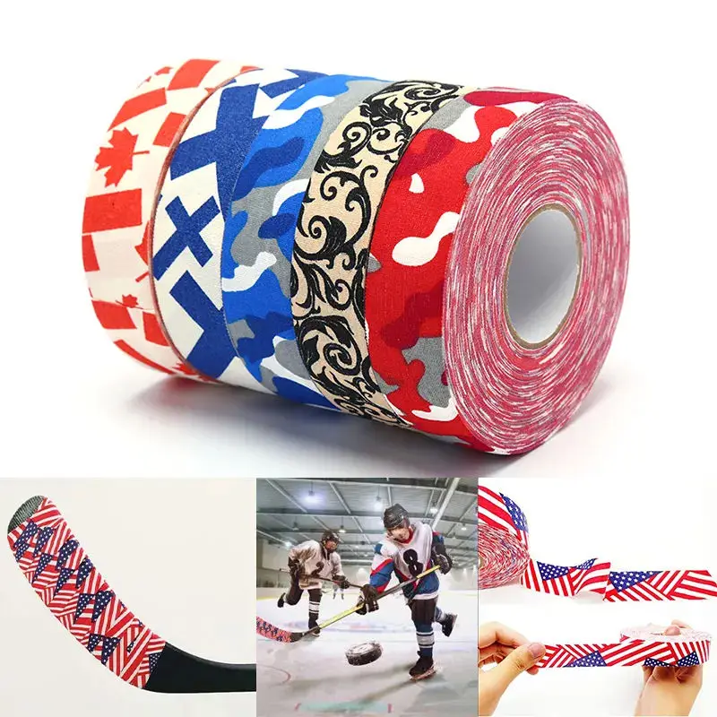 ANTI Wholesale Custom Logo 5 Roll Packs Ice Handle Protector Sticks Hockey Grip Tape For Ice & Roller Hockey Stick