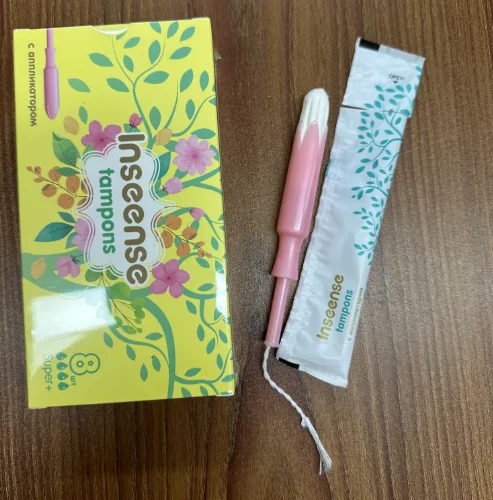 Ready to ship Inseense Regular size menstrual applicator sanitary tampons for women