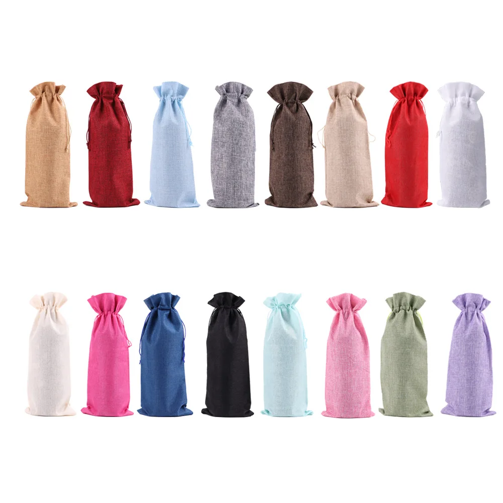 Customized Canvas Bags Pouches Muslin Coffee Beans Packing Gift  Custom Cotton Canvas Fabric Muslin Drawstring Bag