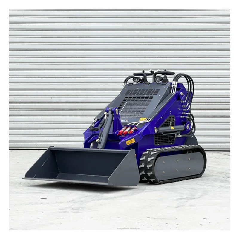 Free shipping CE/EPA engine  Mini skid steer loader with track crawler skid steer cheap skid steer loader