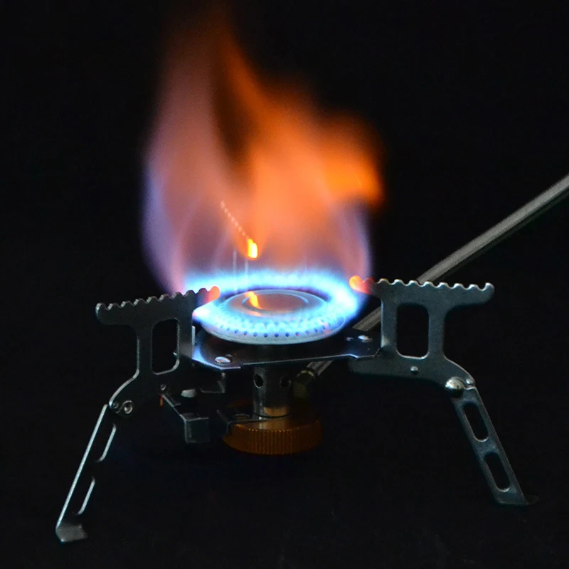 Hot selling Products Outdoor camping split gas stove flat gas tank stove simple fire stove