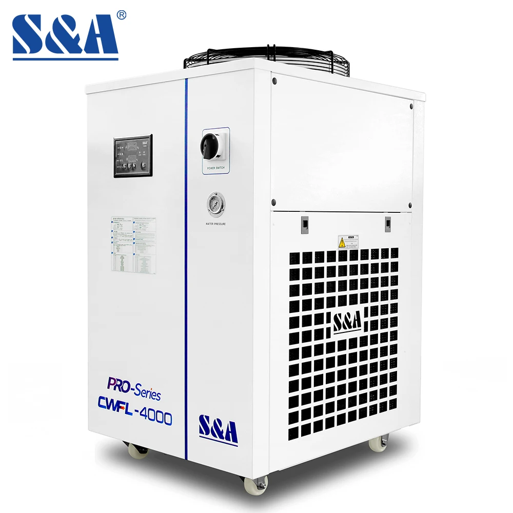 S&A CWFL 1000 1500 2000 3000 4000 6000 Enfriador De Agua Industrial Low Temperature Recirculating Cooled Water Chiller