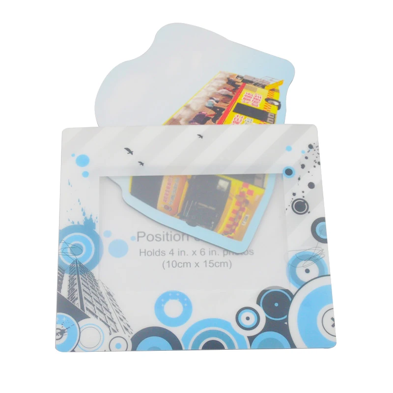 Factory custom creative high quality promotion gifts EVA photo frame mouse pad