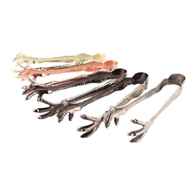 Customized hot selling creative chicken claw ice clip can be used to clip ice and candy bar professional tools