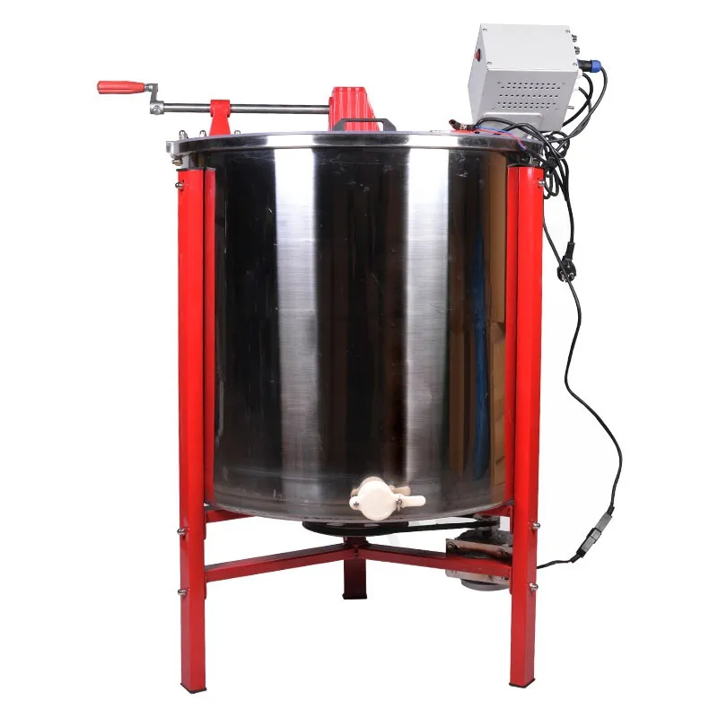 High quality 6 frames three using way honey extractor of beekeeping equipment