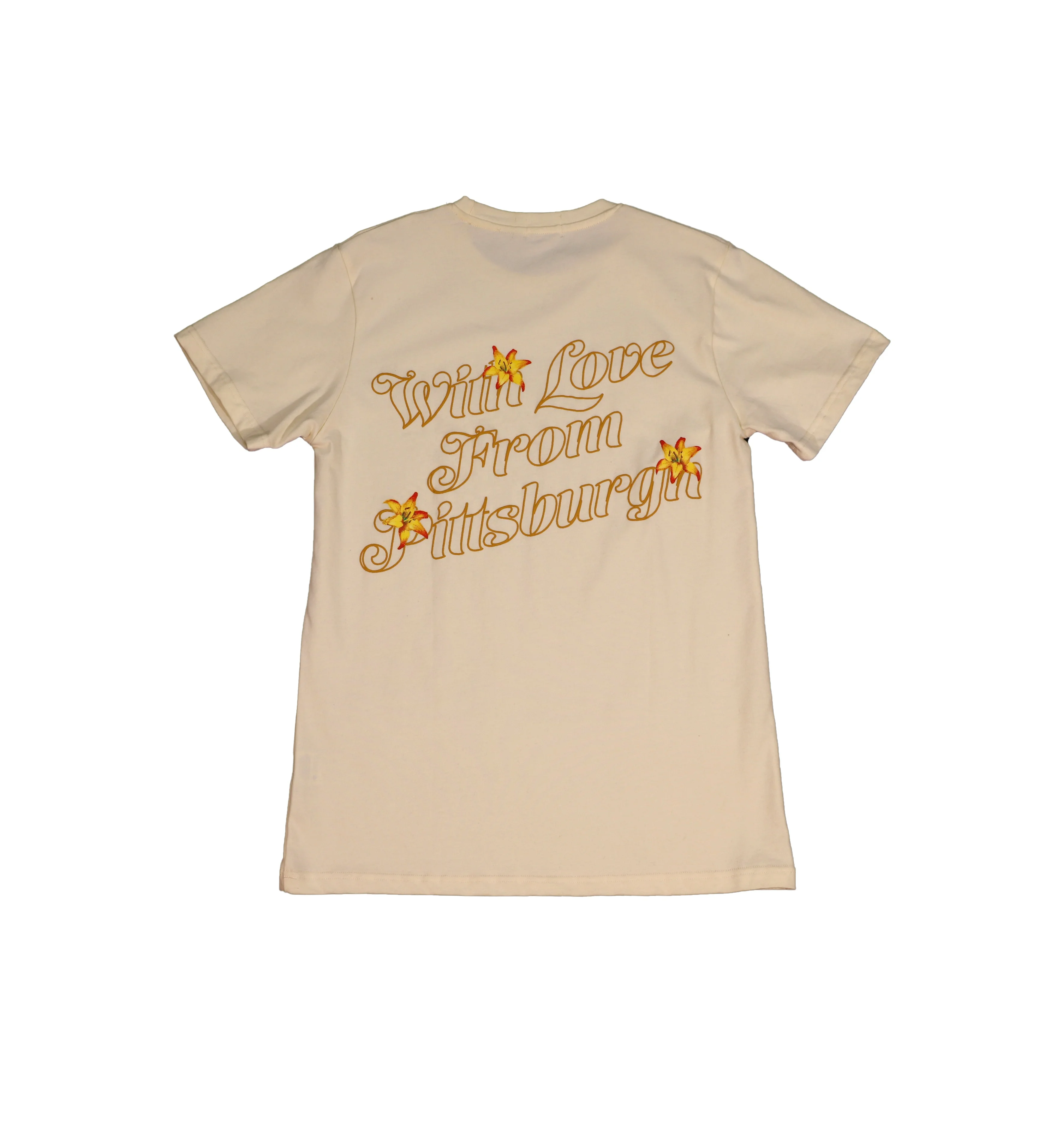 Custom Letters Classic 100% Cotton O Neck 3D Puff Print T Shirt Creamcolor Beige Oversize Foam Print T Shirts For Men