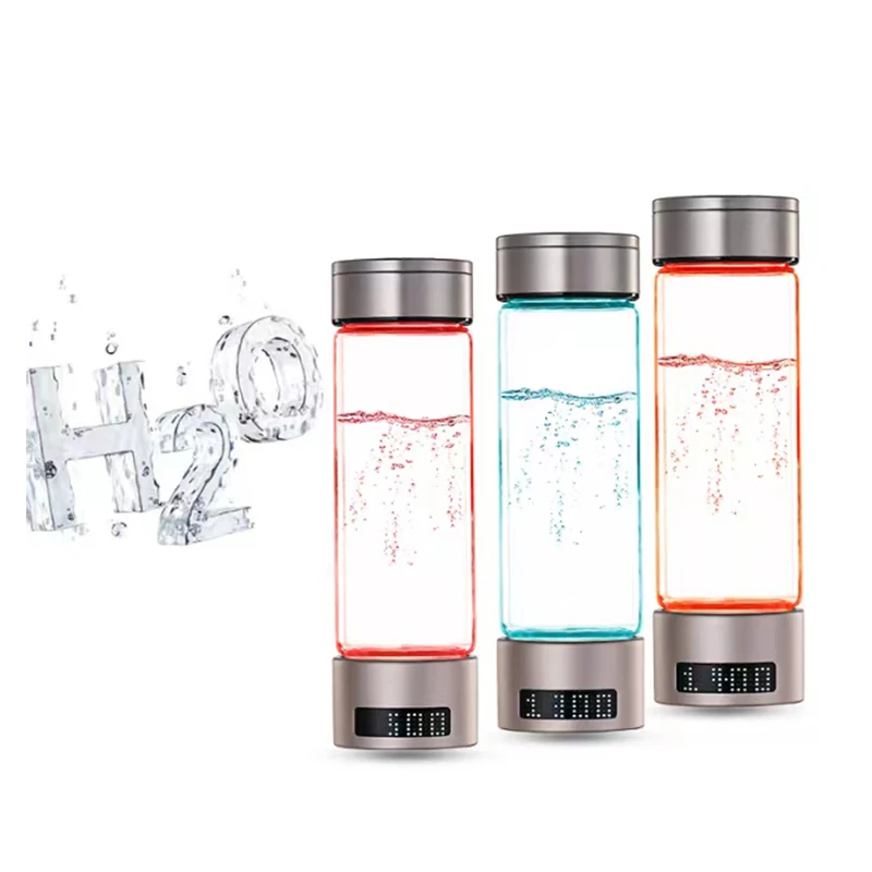 Usb Rechargeable 9000ppb Hydrogen Rich Water Bottle Generator Molecular Cup