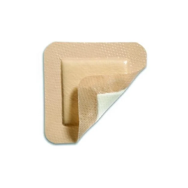 Silicone Adhesive Foam dressing with Border , Silicone  Foam Pad Breathable for Elbow for Knees for Heel for Shoulder