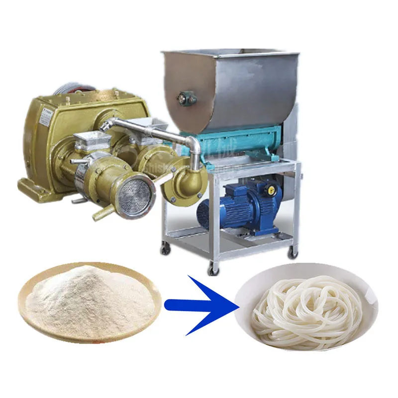 
Industrial fresh rice flour noodle making machine vermicelli machine maker rice noodle extruder 