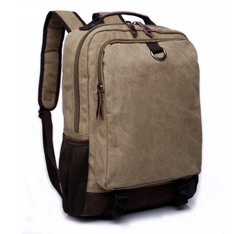 Korea Style Leisure Backpack Multi Layer Backpack For Men Fashionable Laptop Bag