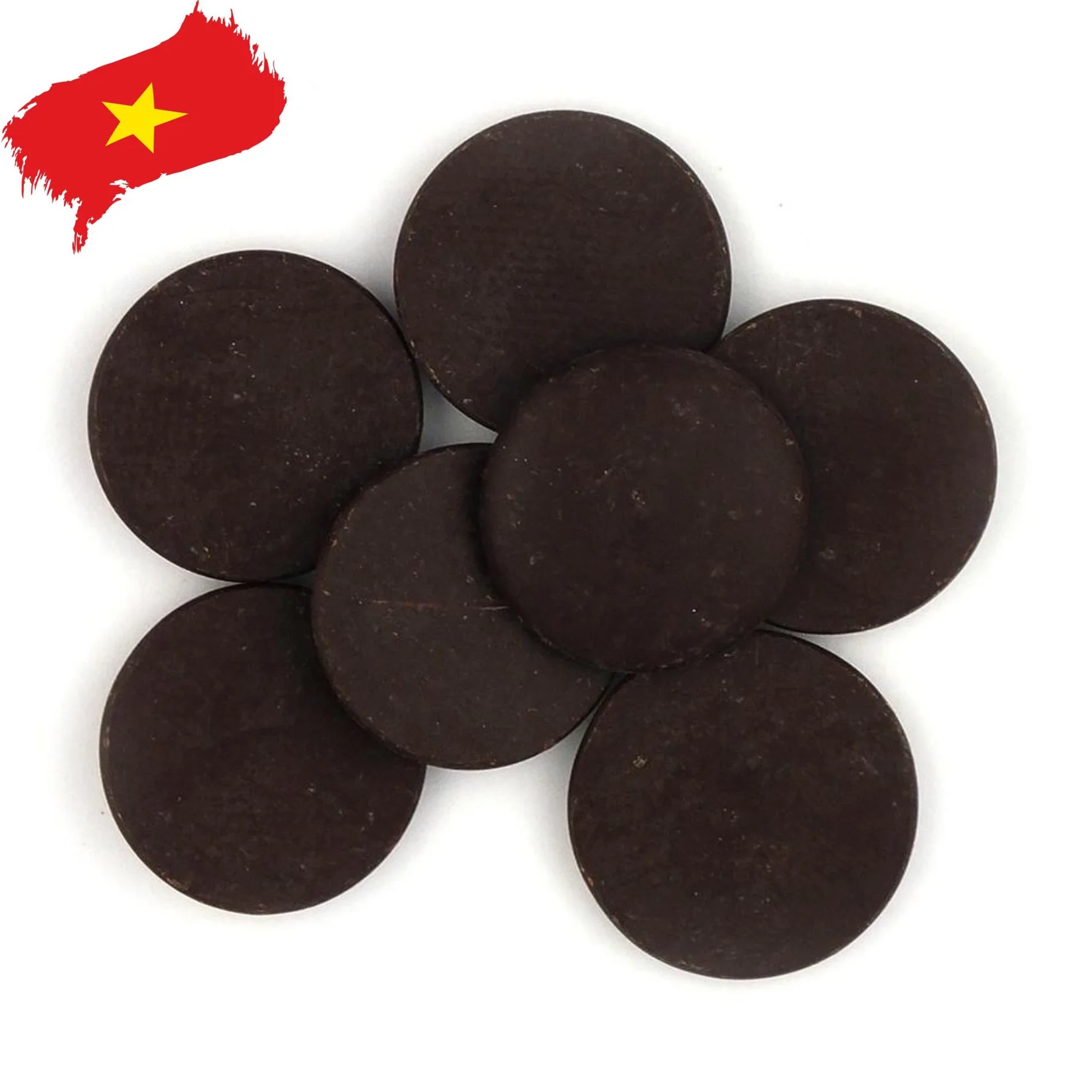 Vietnam Sustainable Dark Chocolate - Fruity Flavor Conched Cocoa Liquor For Chocolatiers