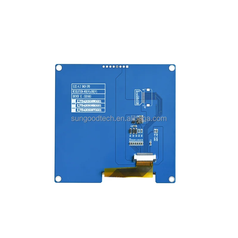 4.2 inch e-paper ink screen display module 400*300 resolution black and white red EPD e-ink display SSD1683 driver SPI 8Pin