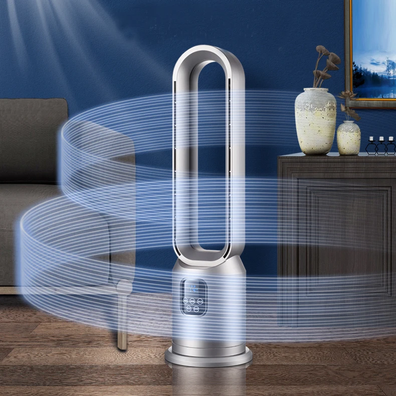 amazon hot  selling  bladeless fan Air Circulator Fan for Home  office quite and colding  space-saving 180 Oscillating Fan