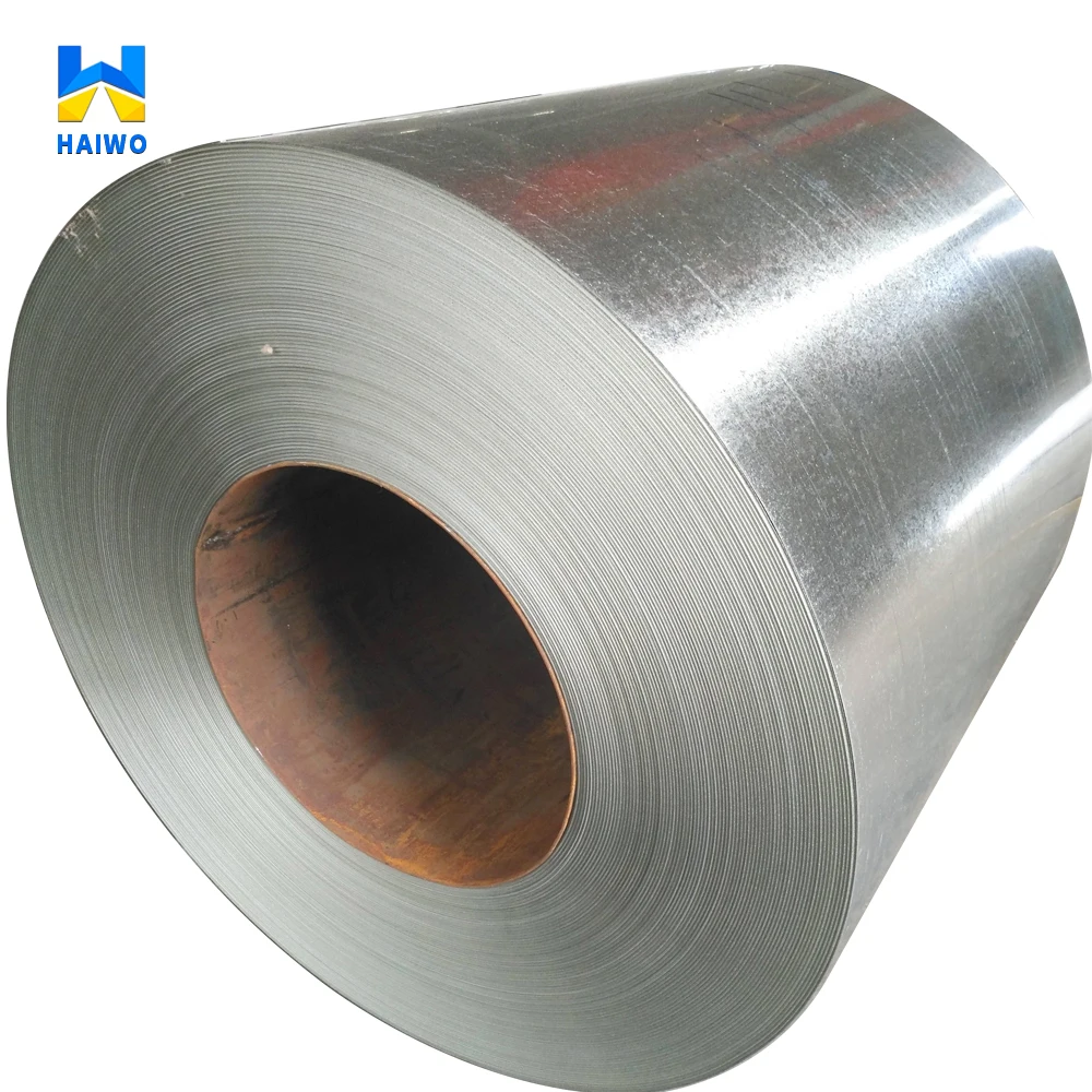ASTM AISI JIS DX51D DX52D DX53D Z275 G90 Zinc Hot Dipped 26-gauge SGCC G90 precoated colored galvanized steel coil