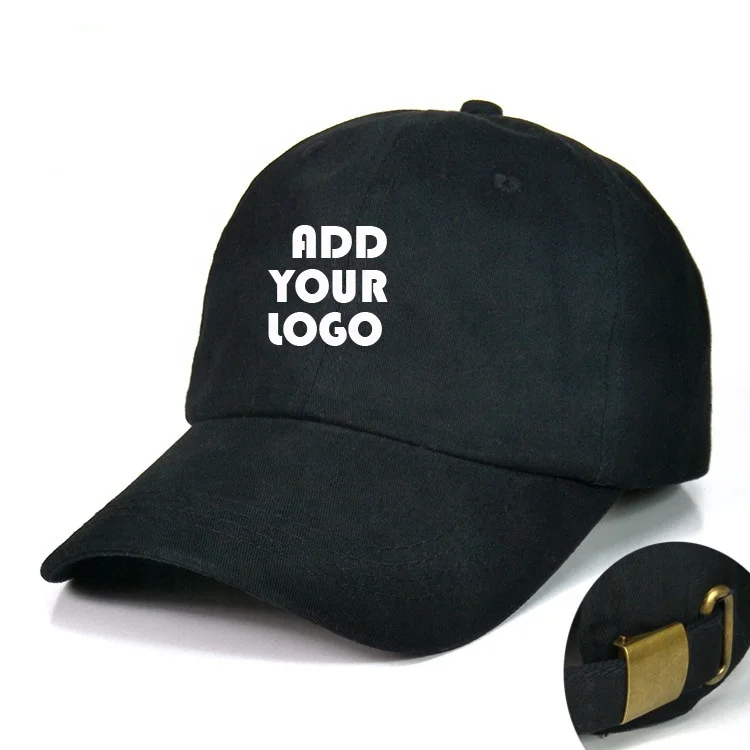 Print and hang tags embroidery logo 20 pcs order quantity custom baseball cap