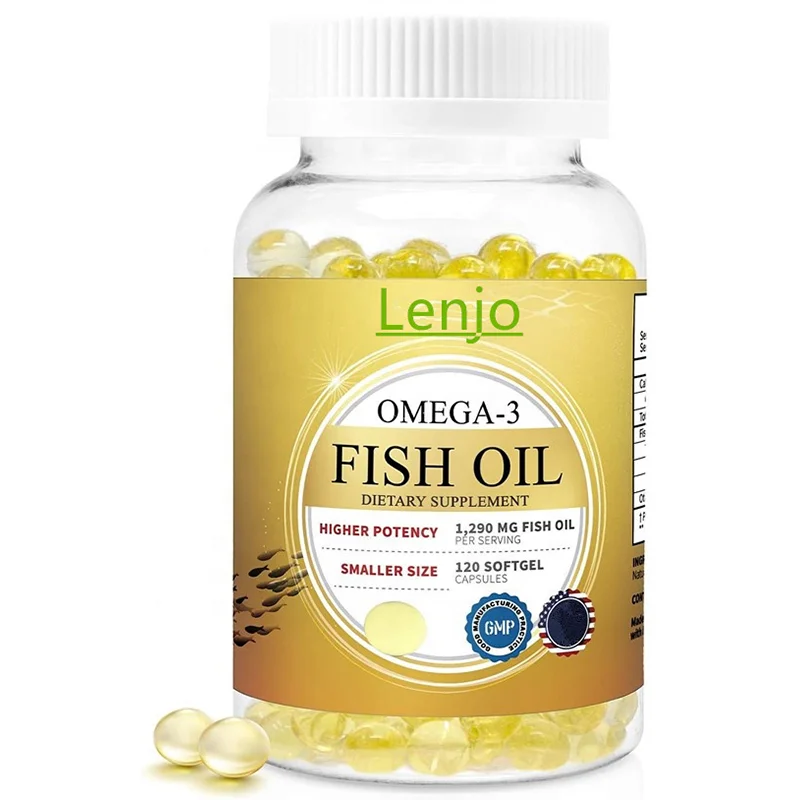 Натуральные Омега 3 добавки softgel здоровые пищевые капсулы Рыбное масло DHA EPA мягкие капсулы