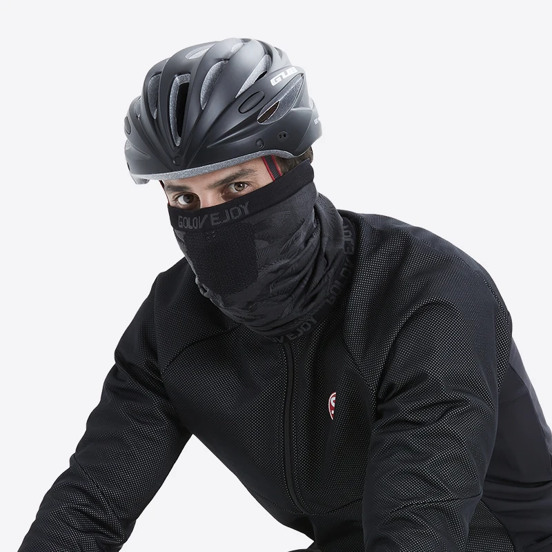 Comfortable Frictionless Nylon Cycling Seamless Neck Gaiter Sweat Absorption Ski Scarf Half Mask