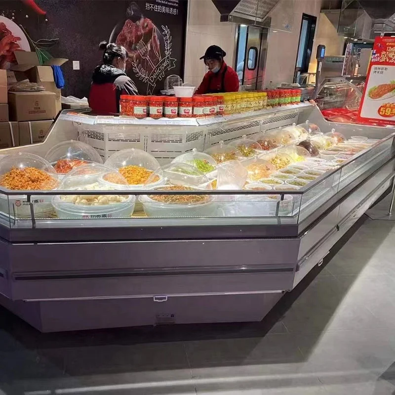 commercial refrigeration equipment Counter Top Display meat Refrigerator
