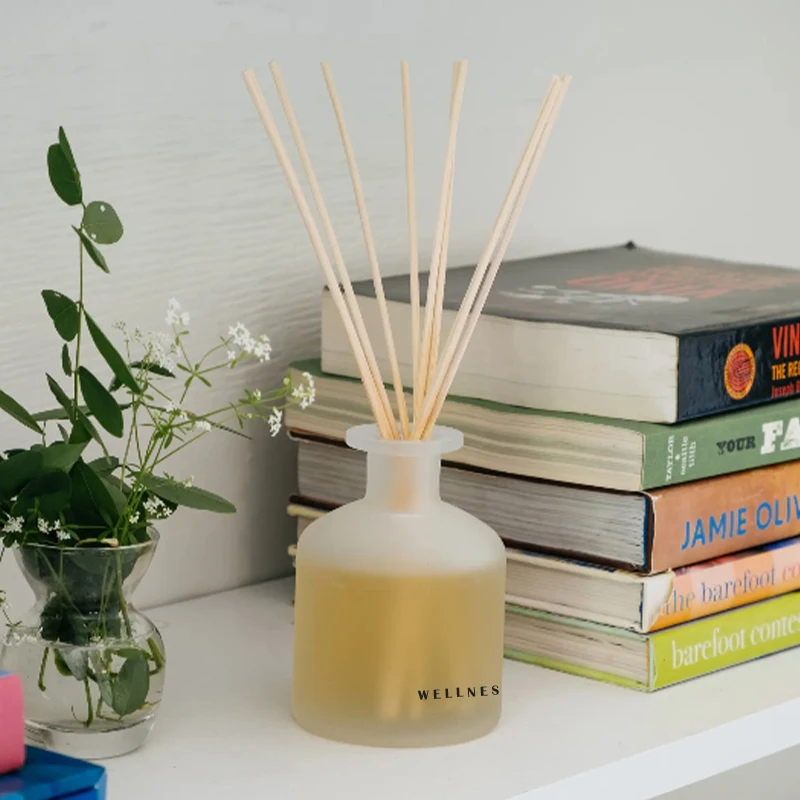 Custom floral aromatherapy lasting air purification reed diffuser