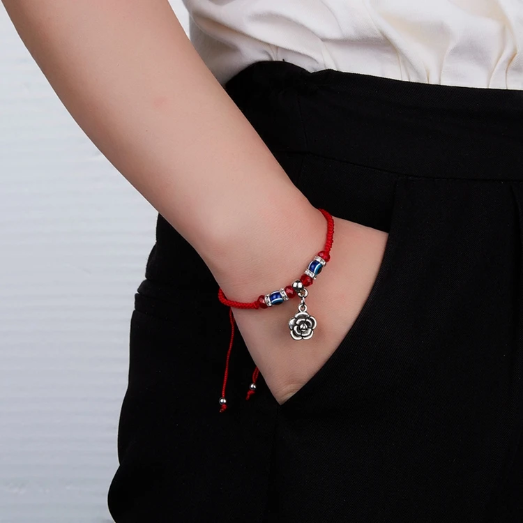  Браслет с Красной веревкой Lucky 9 стилей Плетеный Турецкий сглаза синий Фатима ручные бусины браслет для женщин