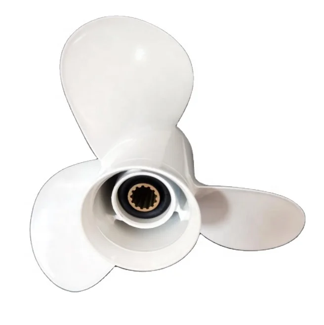 Made -in-China 25-60HP 12 1/4X9   boat ALUMINUM  marine  OUTBOARD PROPELLER   MATCHED YAMAHA engine 663-45956-01-EL
