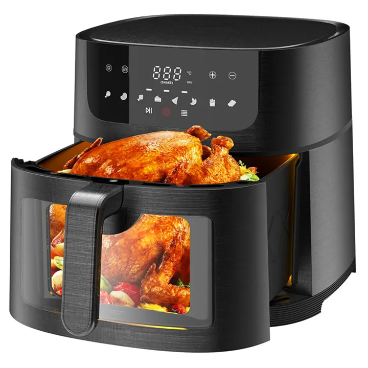 1800W 8.0 liter smart digital Oil Free  Energy and Time Saver air fryer