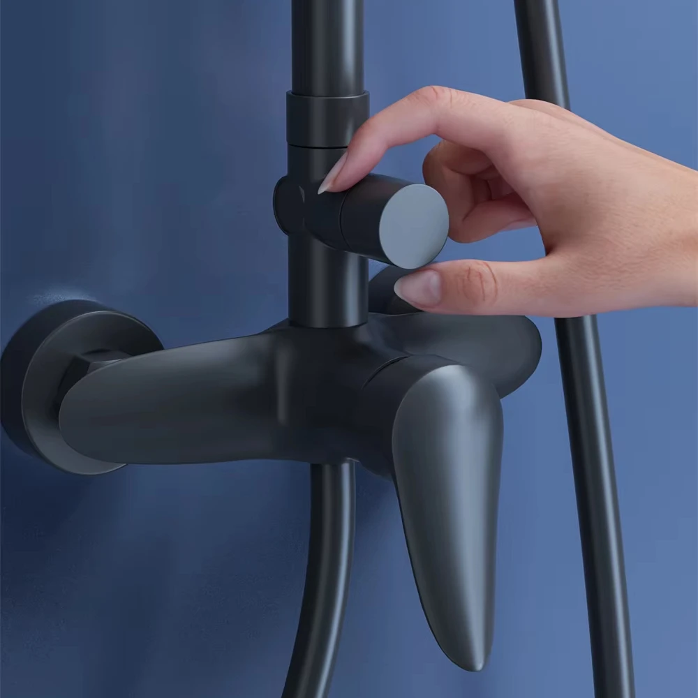 Luxury Brass shower set Thermostatic Control  Shower set  High Quality Shower System