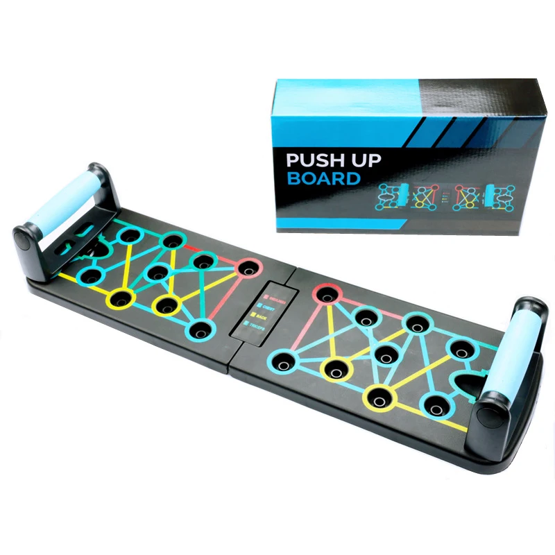 Multifunctional Foldable Push Up Bar Board Exercise Equipment Push-up Board Push Up Stand Bar Board
