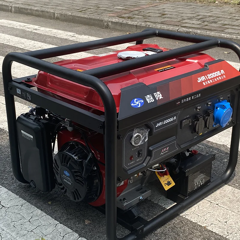 JIALING Power 8000w 10kW Generators Single Phase manufacture Generator mini portable gasoline generator Electric