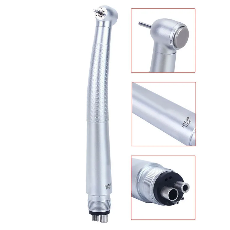 Cheap Price Air Turbine Handpiece with 3 Way Spray and Torque Head Dental High Speed Handpiece
