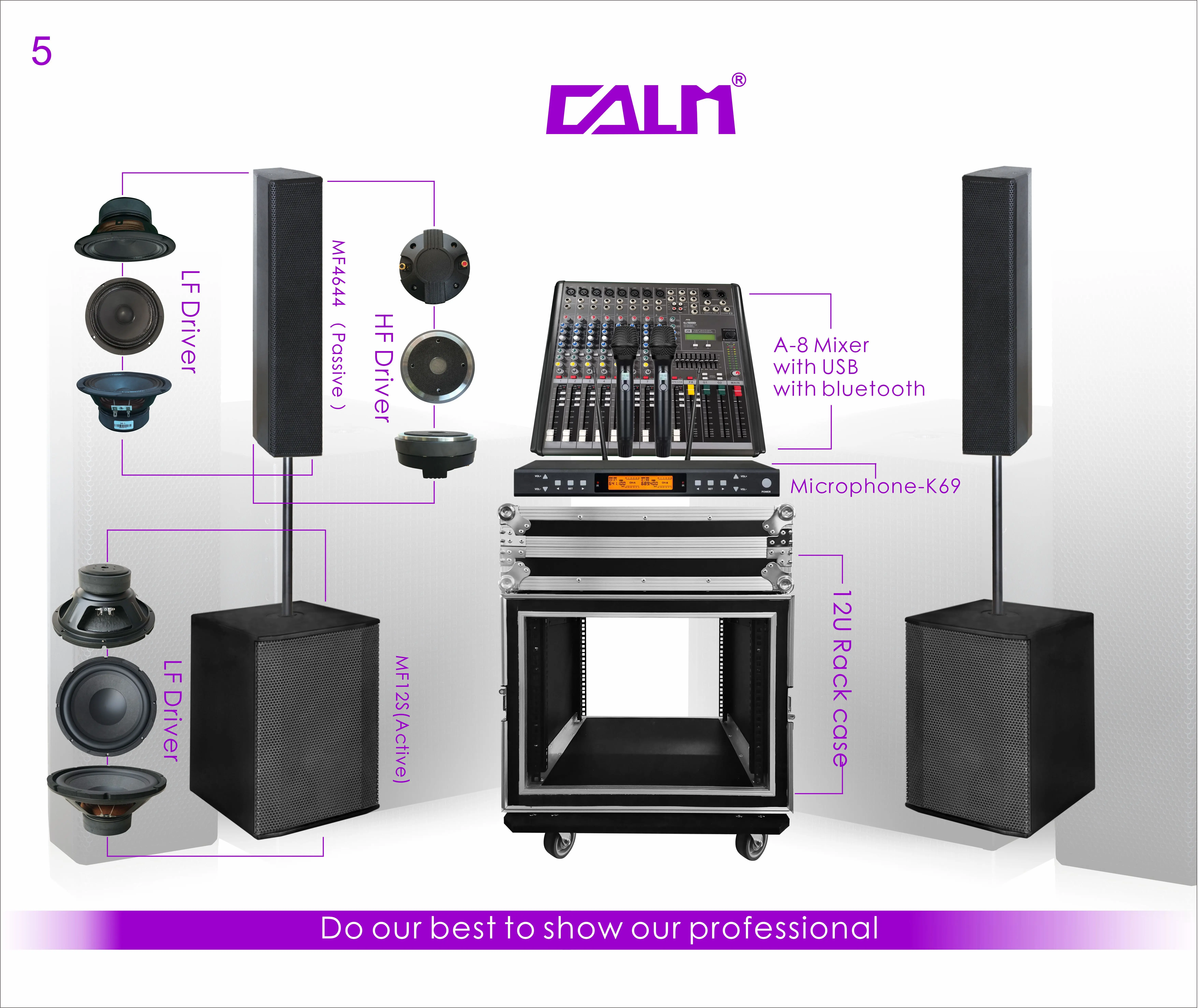professional all set Fully configured 6.5 inch  sound equipment set5