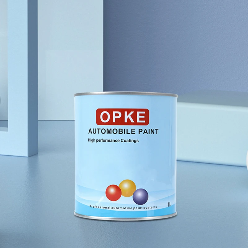Car Paint OPKE 1K Transparent brilliant red KS-137 1L*12 High practicality Factory Supply Wholesale Price