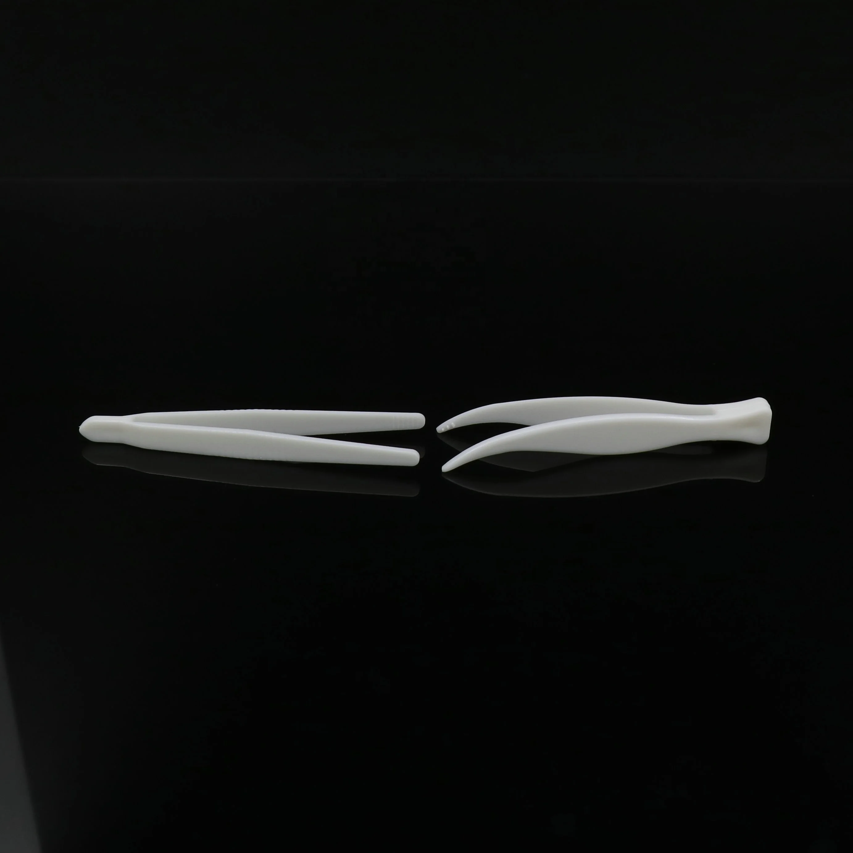 Disposable Plastic Tweezers Medical spoon for face care