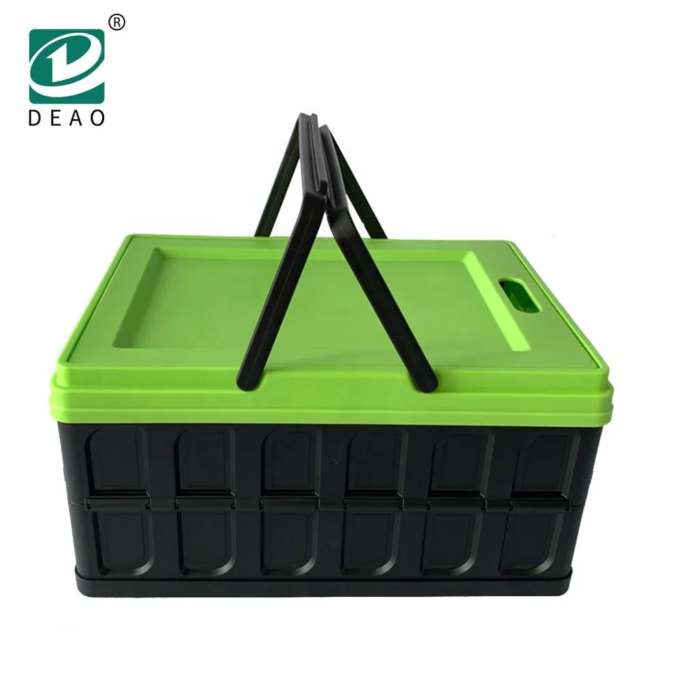 High Quality Stackable Plastic Foldable Crates for