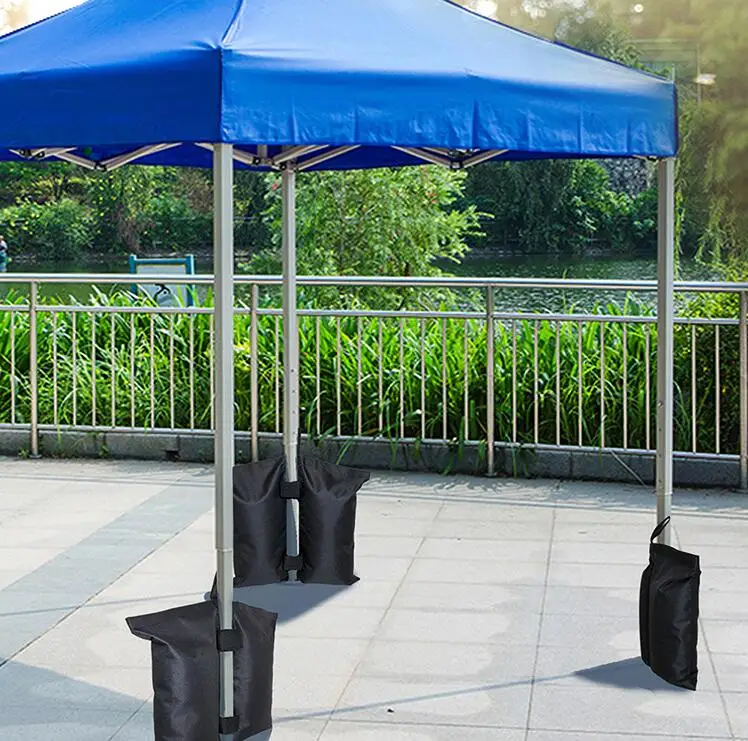 
Canopy Weight Bags Leg Weights for Pop up Canopy Weighted Feet Bag Sand Bag Black 