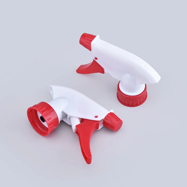 Free sample 28/400 plastic pp sprayer trigger, screw mist trigger sprayers