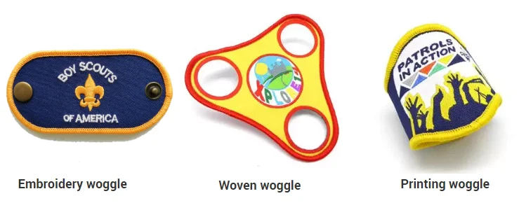 High Density Outdoor Custom Logo  Polyester Scout Scarf Stock Size Neckerchief for Summer Camp