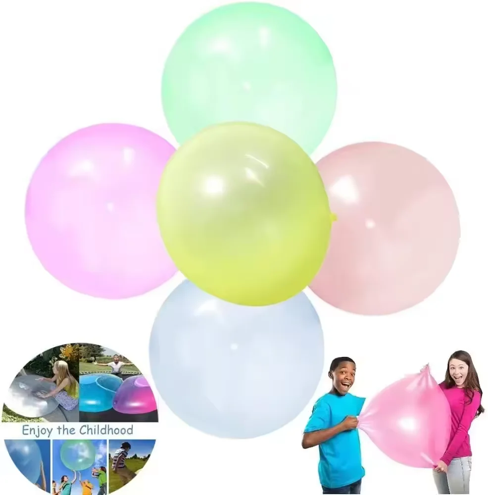 hot sell reusable water filled air filled double use High elasticity bubble ball giant water balloons