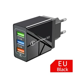 30W USB C Charger QC3.0 PD USB Type C Charger Fast Charging For iphone Xiaomi Samsung Huawei Mobile Phones Chargers