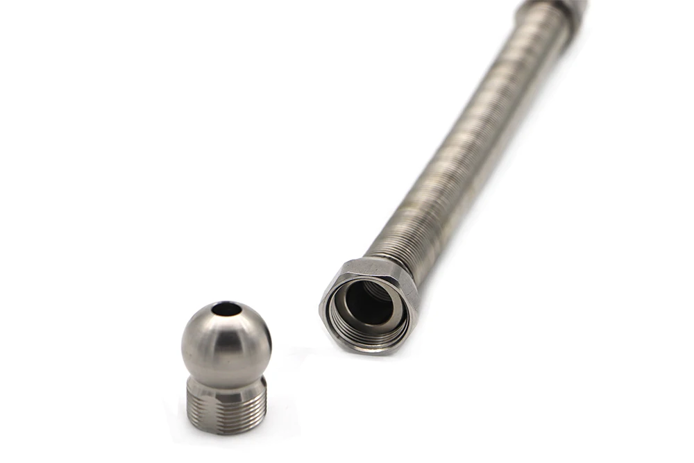 1/2 inch corrugated water tube flexible stainless steel tube flexible gas line