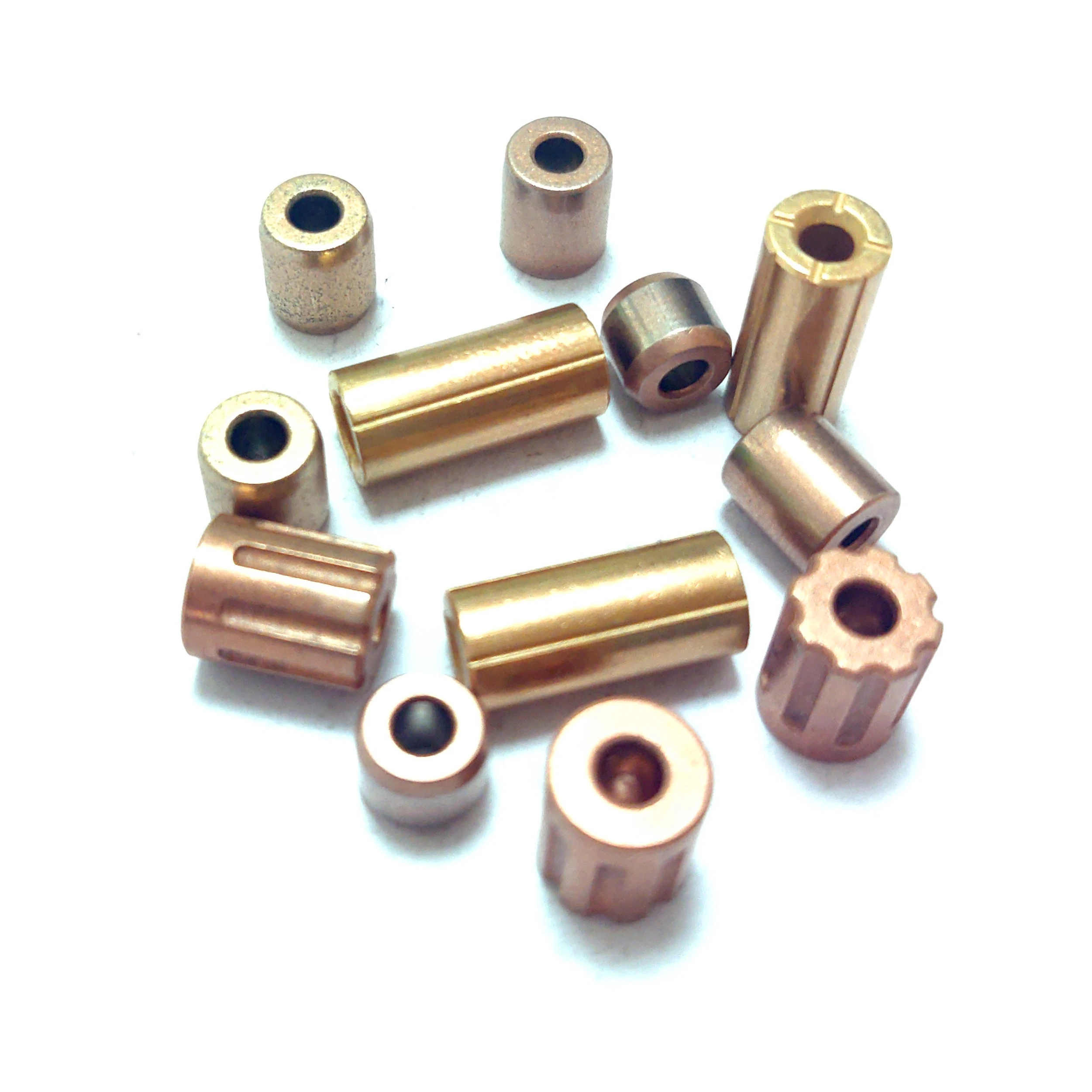China factory Customized  powder metallurgy gear bronze steel  oil-impregnated sleeve bushing bearing sleeve