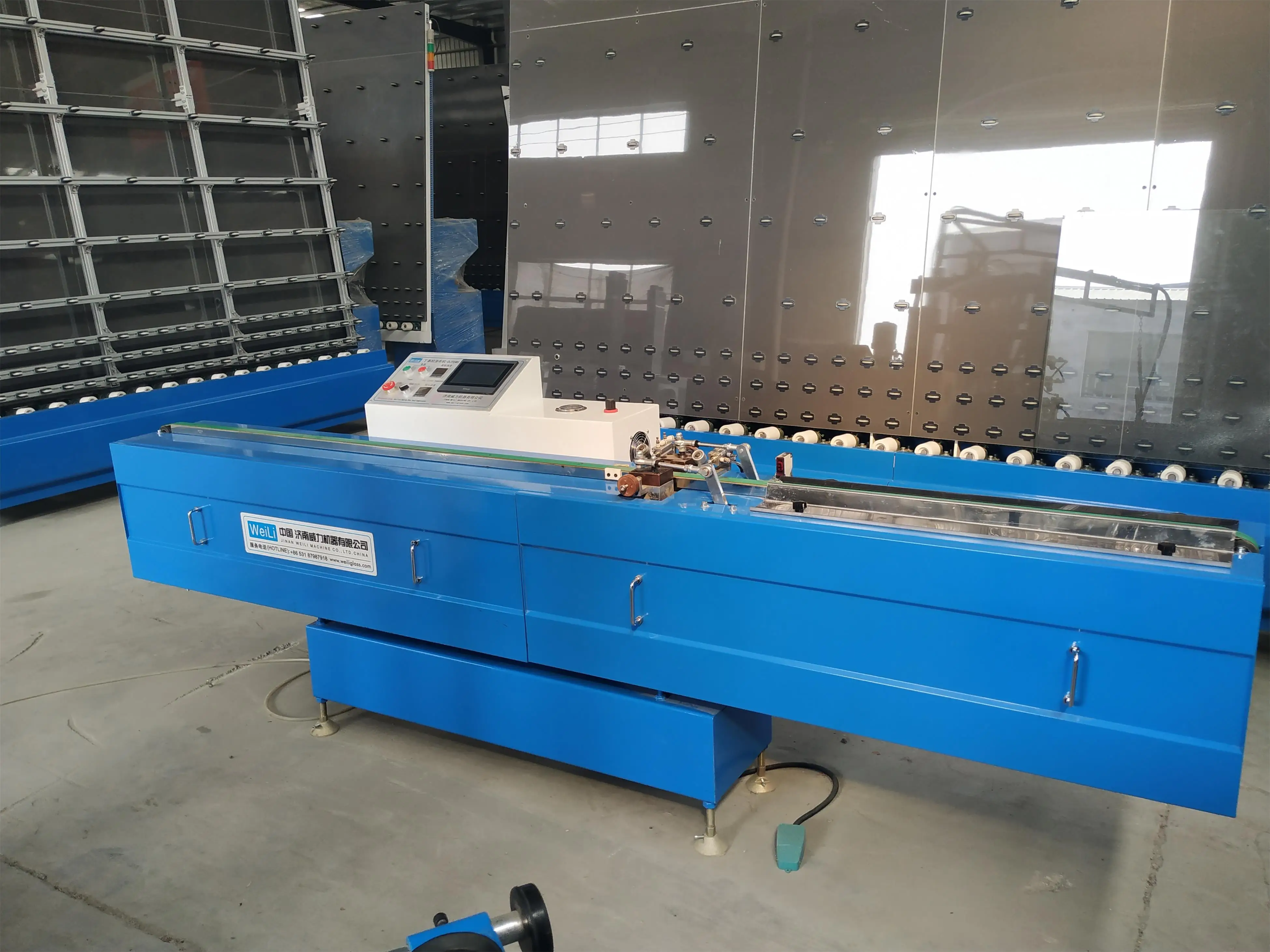 Automatic Butyl Extruder Machine Insulating Glass Machine Double Glazing Butyl Spreading Machine