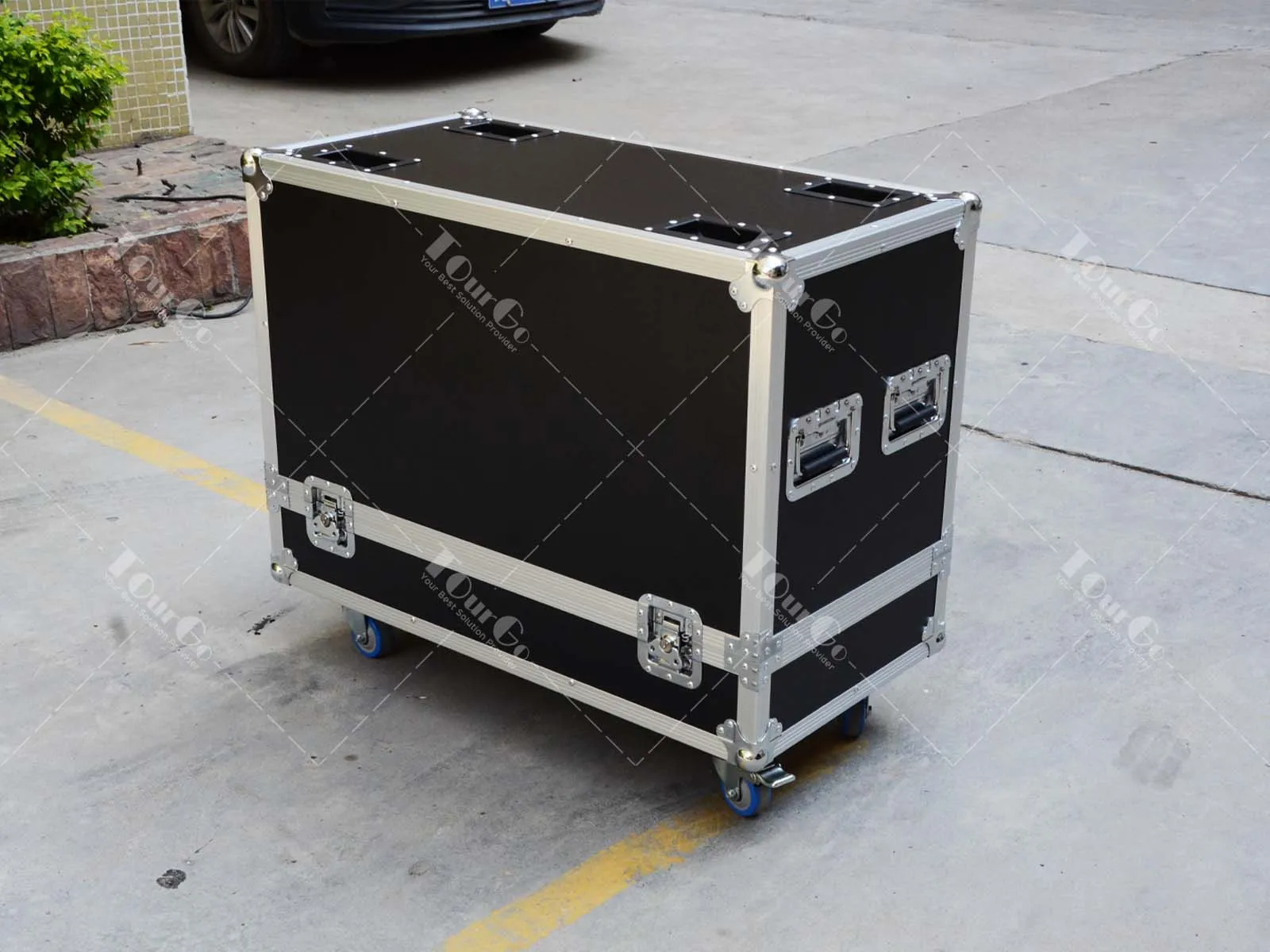 two way ATA Speaker Flight Case for Two JBL Speakers