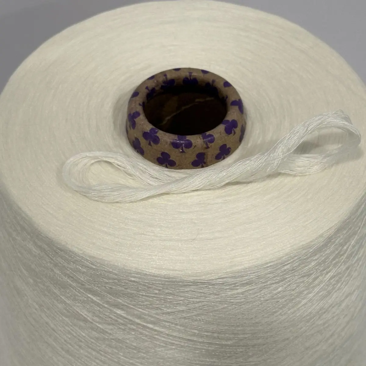 China Custom Made Organic Viscose Melange Yarn Knitting 3D Flame Retardant Viscose Yarn