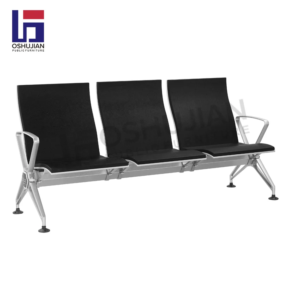 Foshan hot sale beauty salon waiting chair clinic waiting chair beam hospital seating airport chair