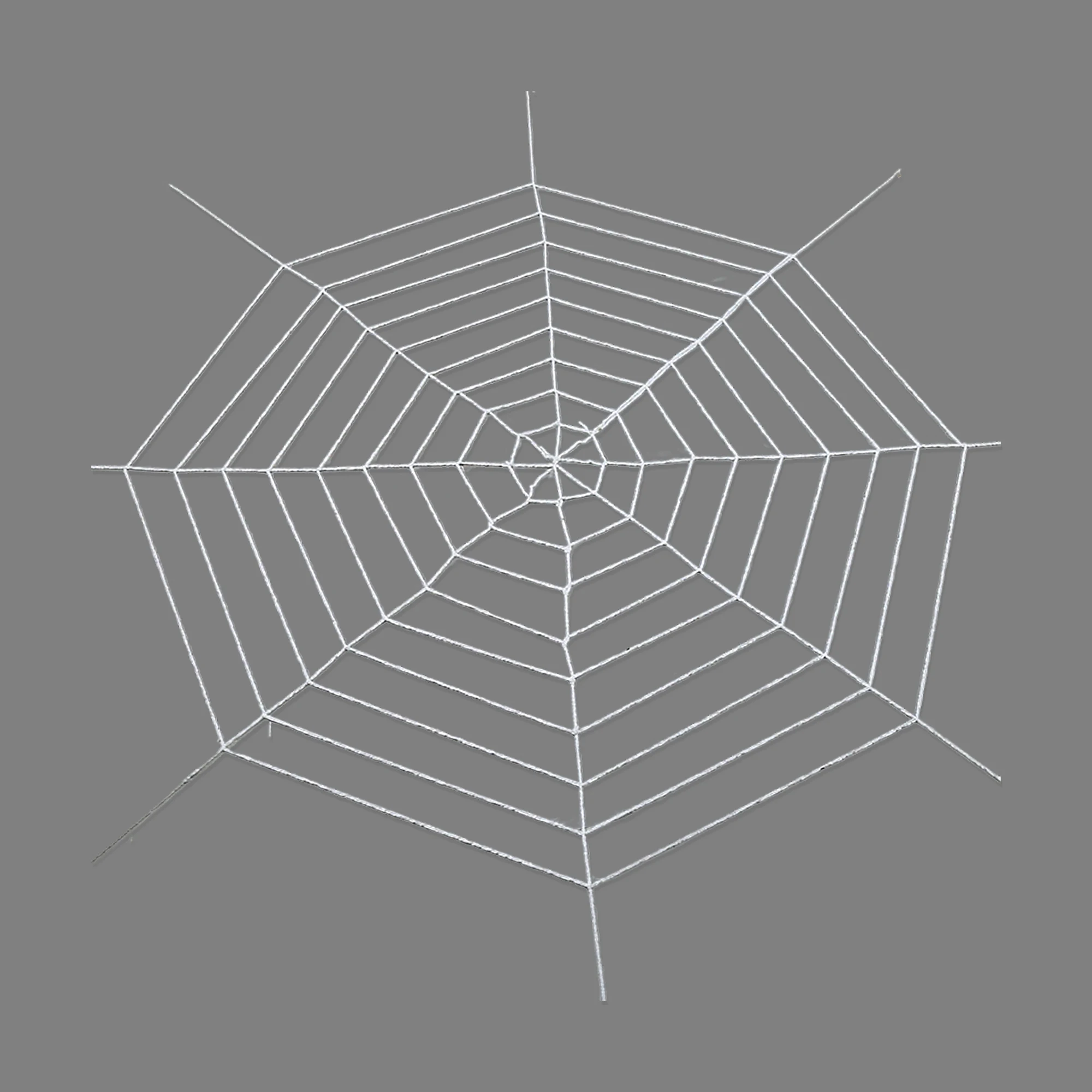 Halloween Decorations Wholesale Round Spider Web Triangular Huge Spider Web For Indoor Outdoor Yard Home